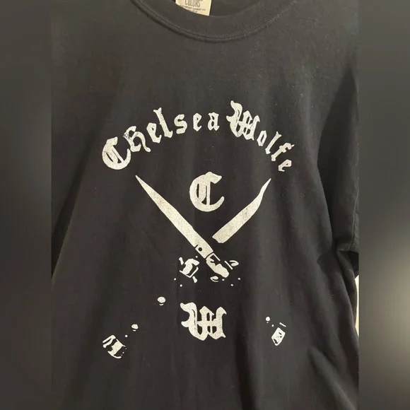 Chelsea Wolfe long sleeved t-shirt, men’s size L - Picture 4 of 4